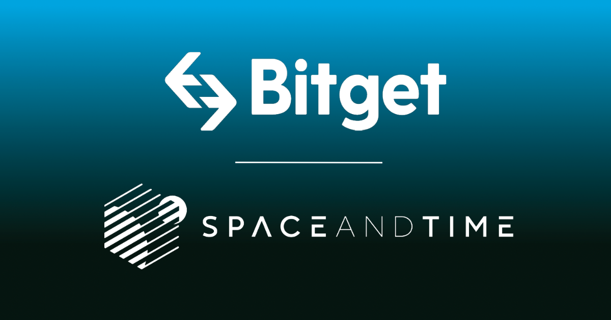 Bitget Announces Strategic Partnership with Decentralized Data Warehousing Leader Space and Time