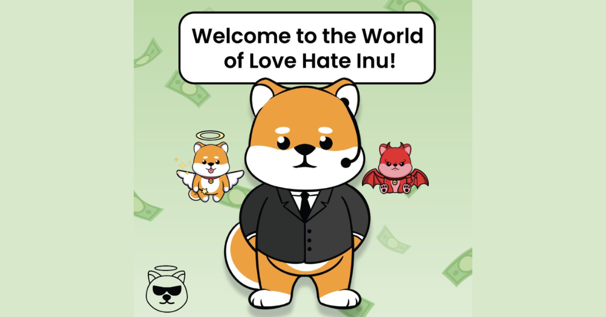 Vote-to-Earn Token Love Hate Inu Hits M Funding and Moves to Phase 3 of Presale 