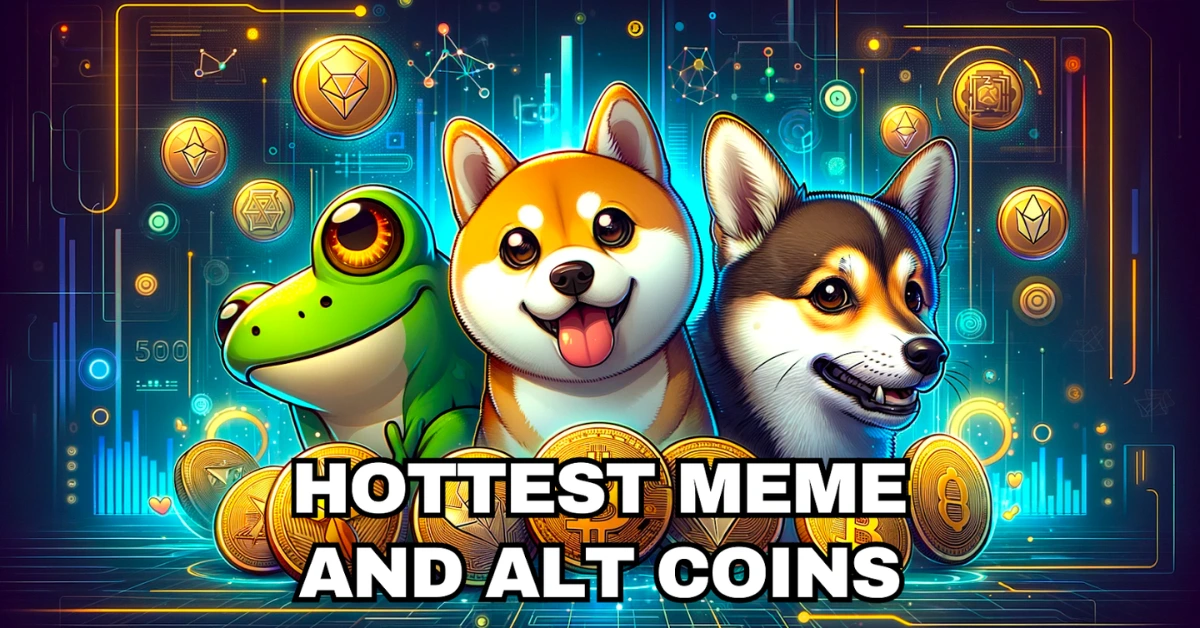 10 Hot Meme Coins and Alt Coins that could explode in 2024