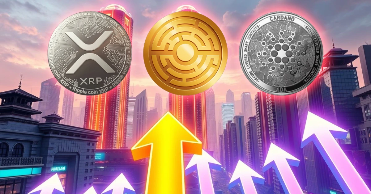 2 News Article Image Three Potential Top Performers: XRP, ADA, MTAUR — 200% or More Ahead?