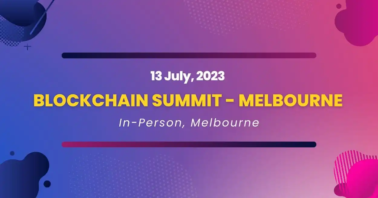 Blockchain Summit Melbourne 