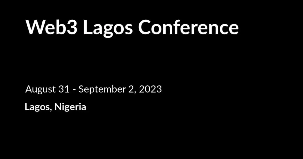 Web3 Lagos Conference 