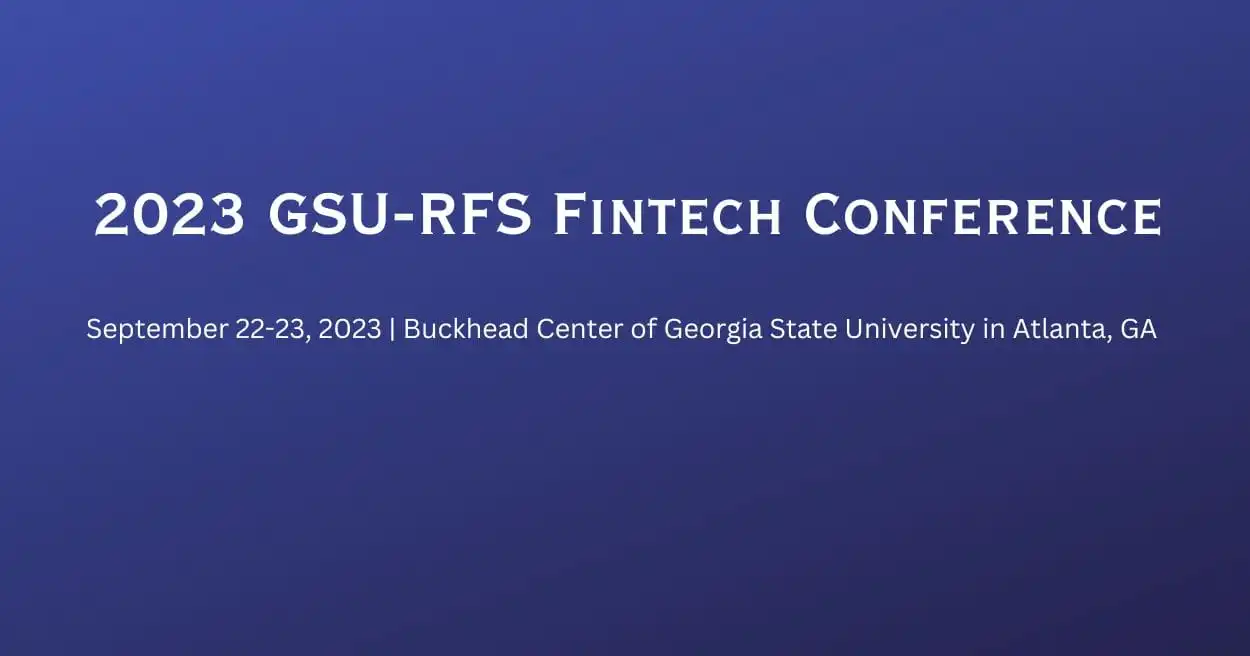GEORGIA STATE FINTECH CONFERENCE