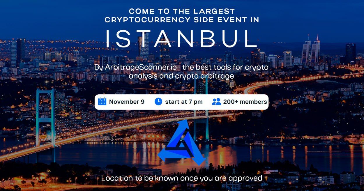 Crypto Event by ArbitrageScanner Istanbul