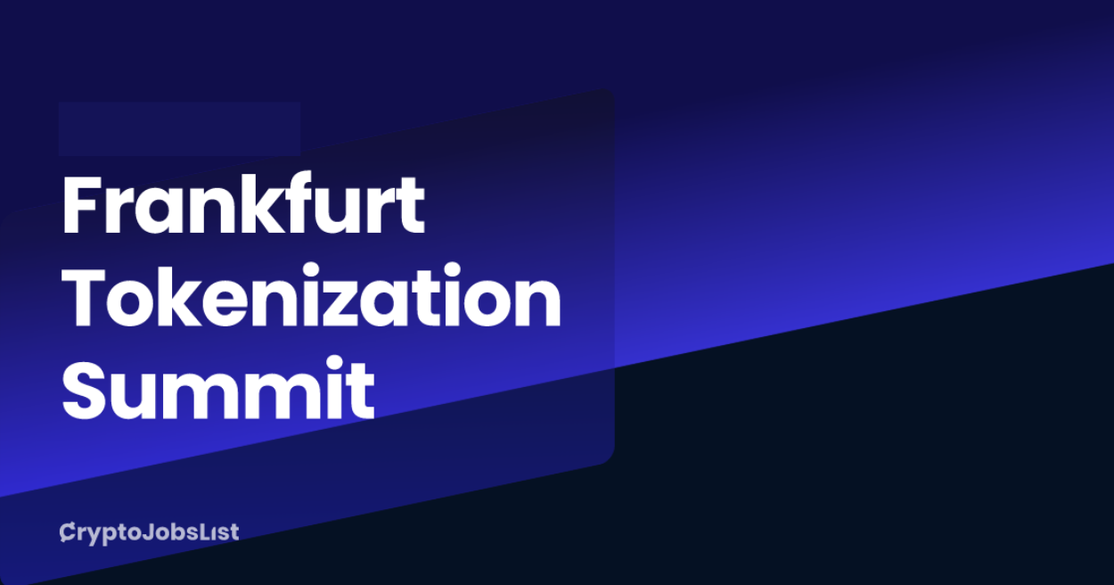 Frankfurt Tokenization Conference