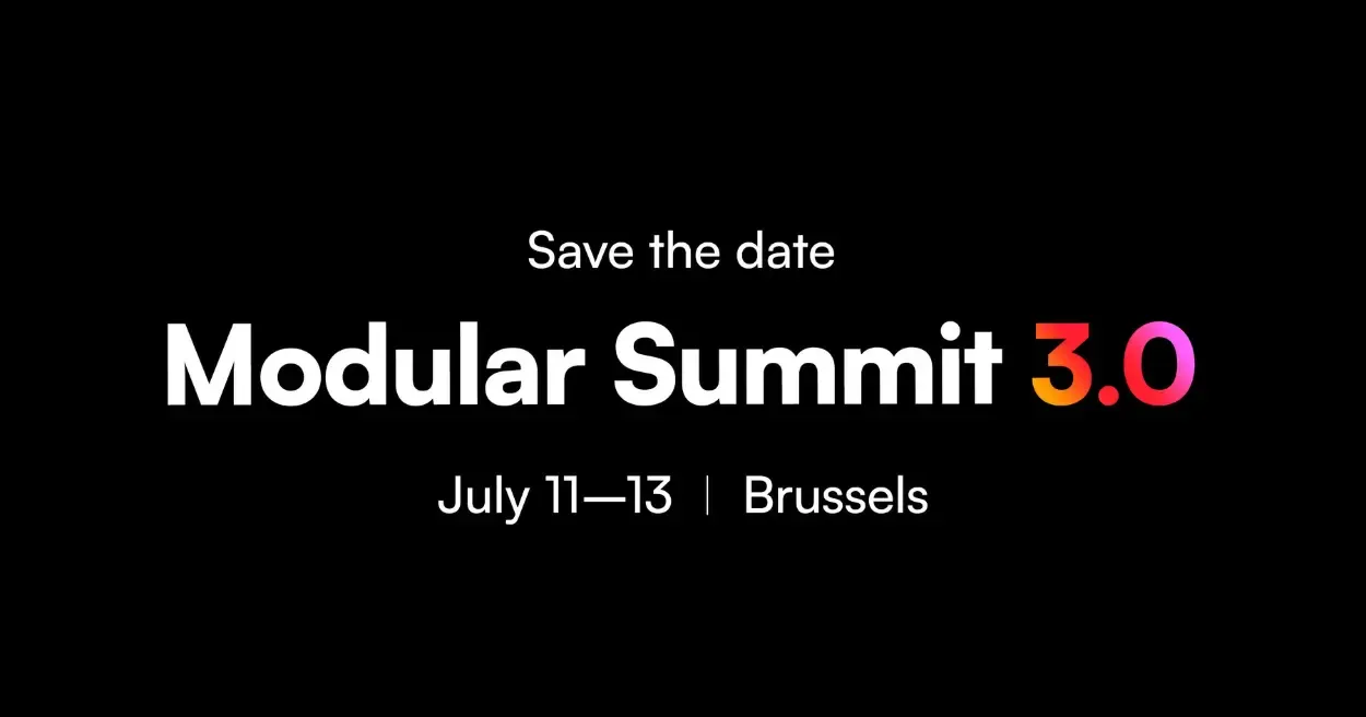 Modular Summit 3.0