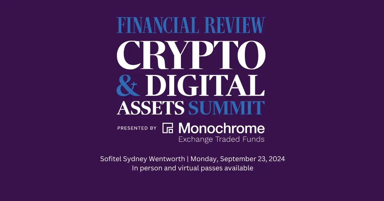 Financial Review Crypto and Digital Assets Summit