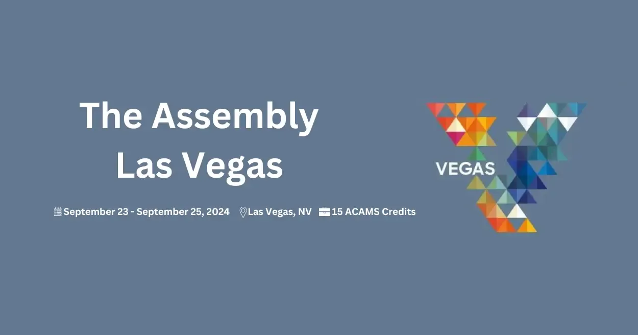  ACAMS The Assembly Las Vegas