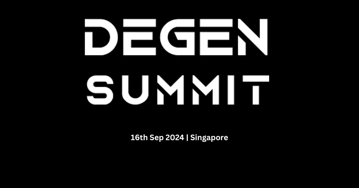 DeGen Summit Singapore 