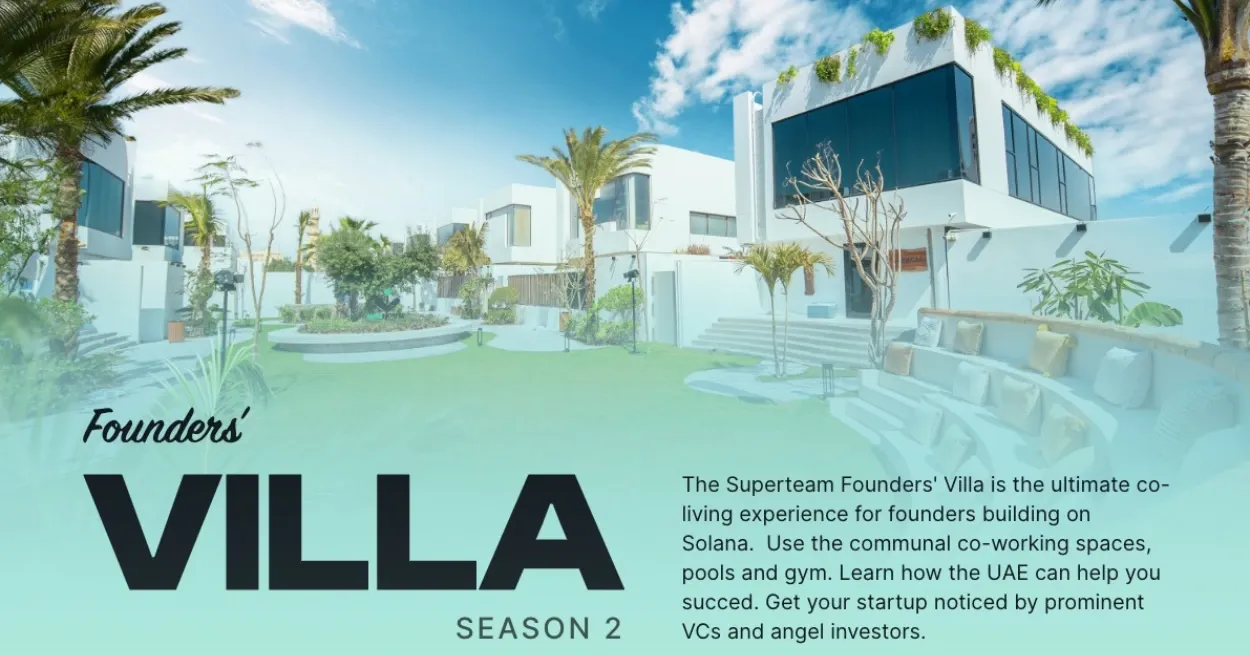 Founders Villa Season 2 Building Success on Solana