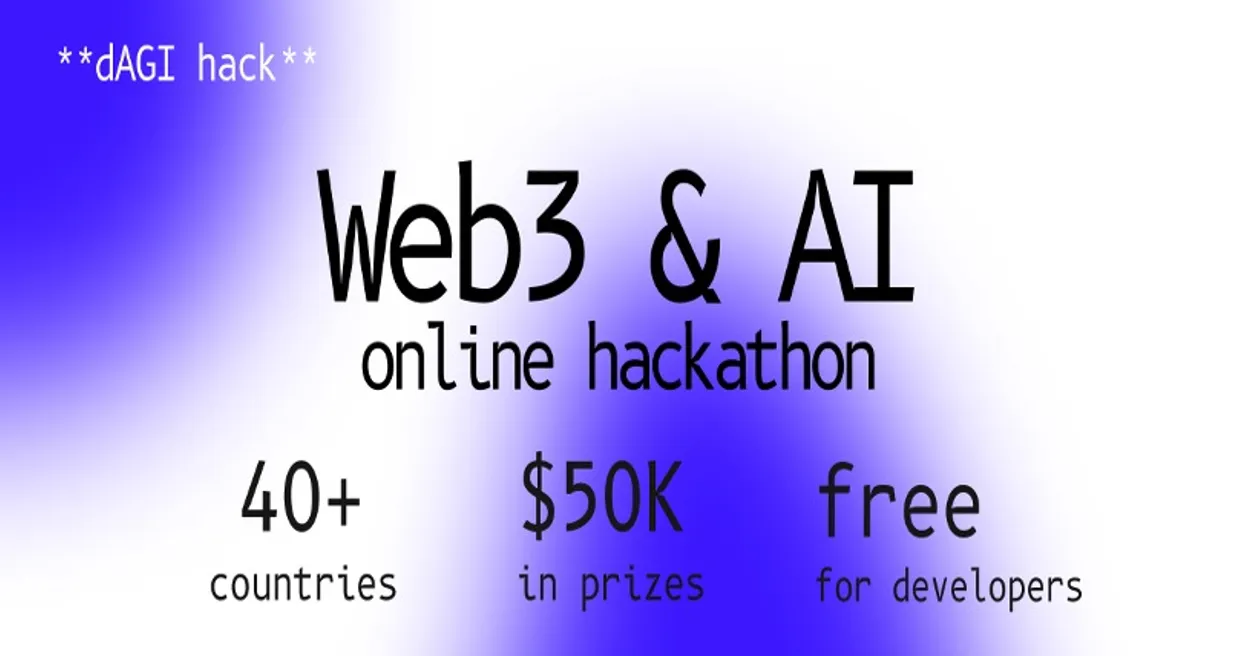 dAGI hack Web3 and AI online hackathon