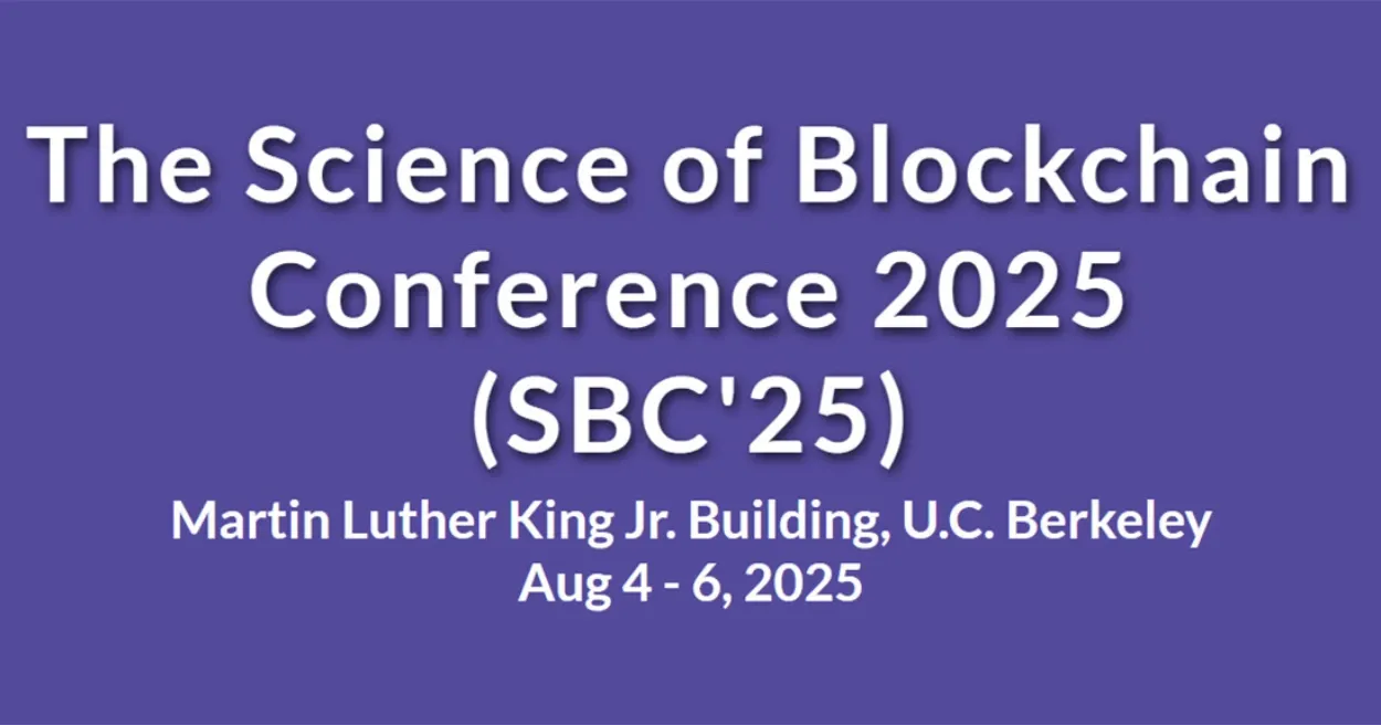 SCIENCE OF BLOCKCHAIN CONFERENCE 2025