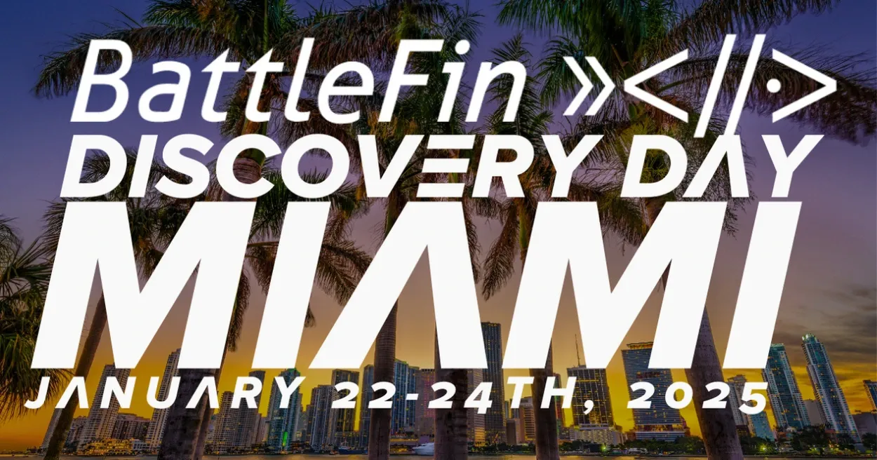 BattleFin Digital Asset Discovery Day