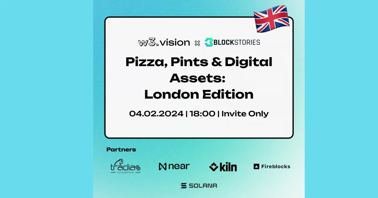 Pizza Pints and Digital Assets London Edition