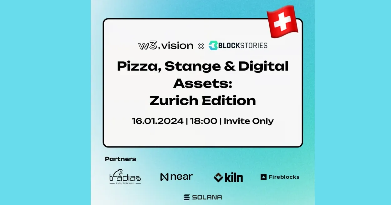 Pizza Stange and Digital Assets Zurich Edition