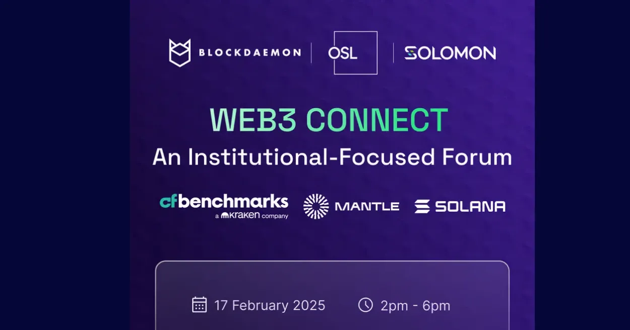  Web3 Connect An Institutional Focused Forum