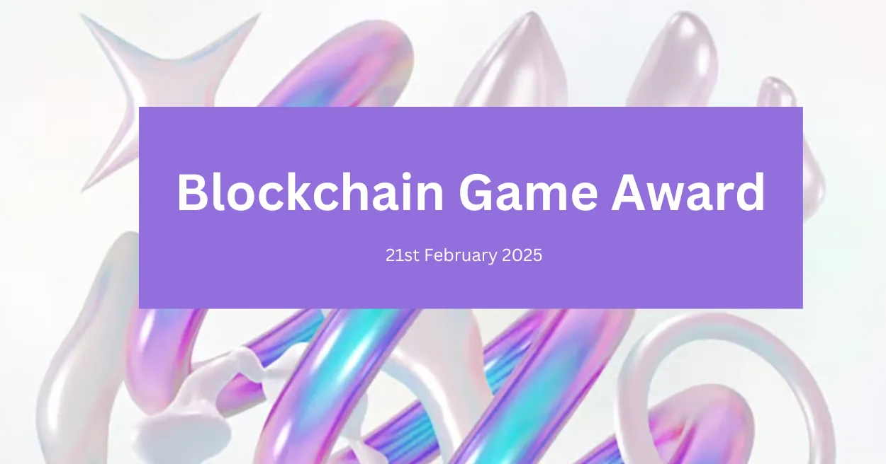  Blockchain Game Award 2025