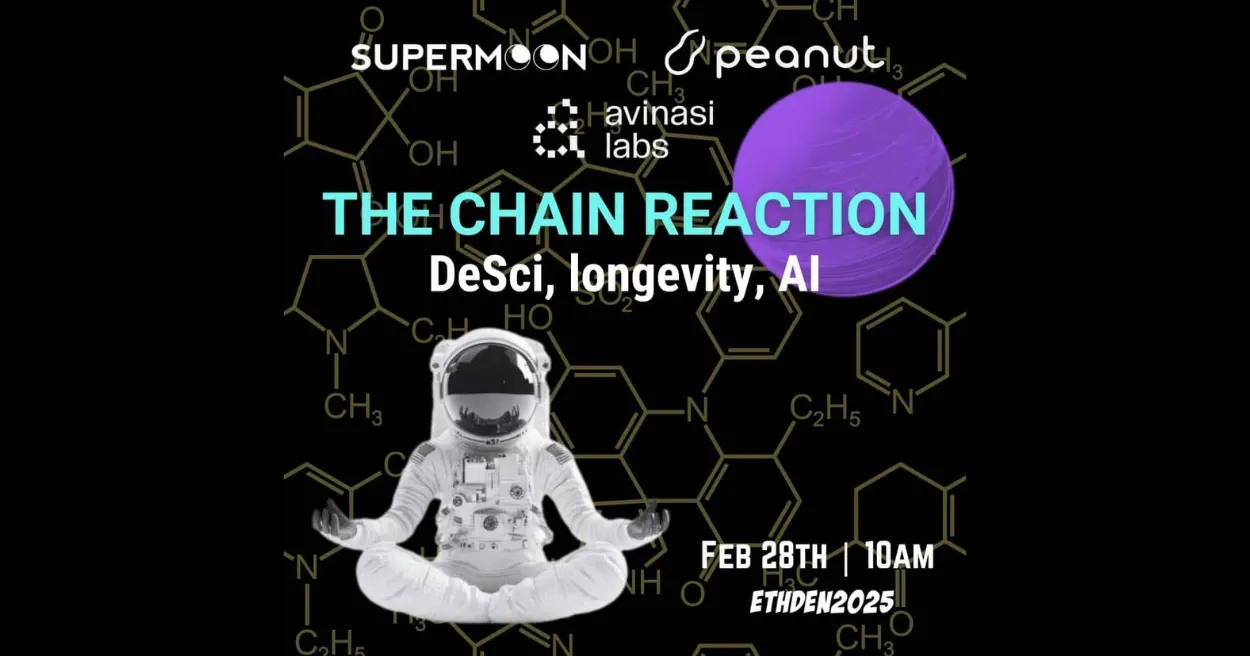 The Chain Reaction DeSci Longevity and AI,  AI Events