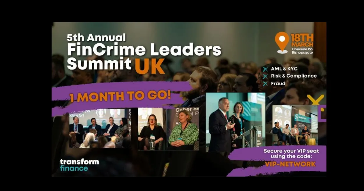  5th Annual FinCrime Leaders Summit UK, Crypto Events