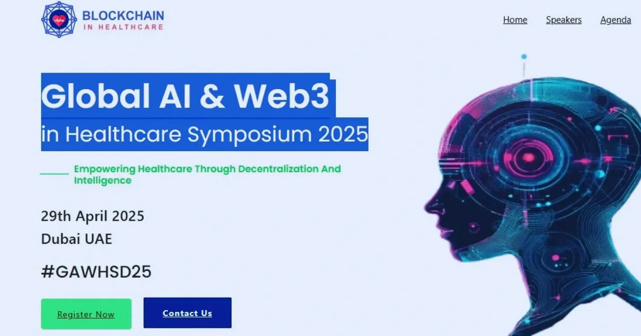 Global AI and Web3 in Healthcare Symposium 2025, Blockchain Events 2025