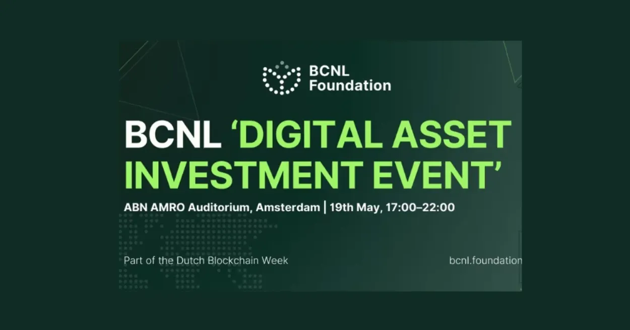 BCNL Digital Asset Investment Event, Blockchain Events