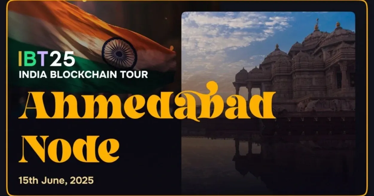 India Blockchain Tour Ahmedabad Node, Blockchain Events