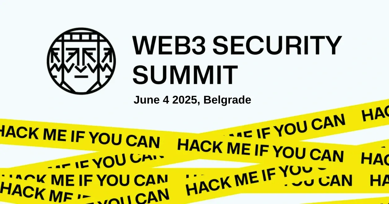 Web3 Security Summit 2025, Web3 Events 2025