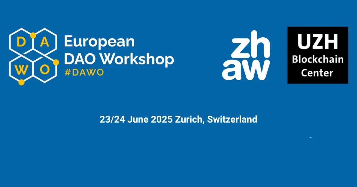European DAO Workshop 2025,  Blockchain Events 2025