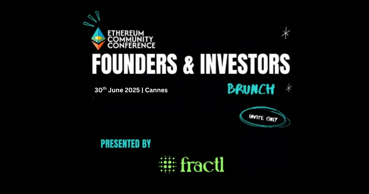 EthCC Founders and Investors Brunch, Ethereum events 2025