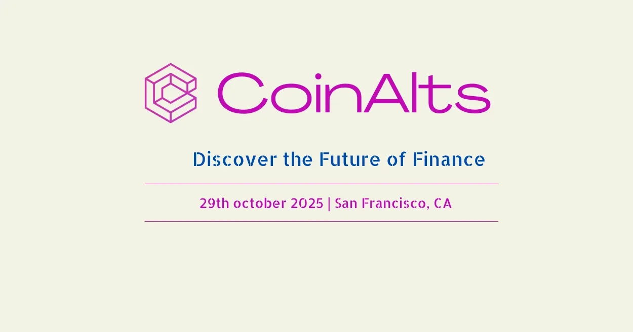  CoinAlts 2025, Crypto Events 2025