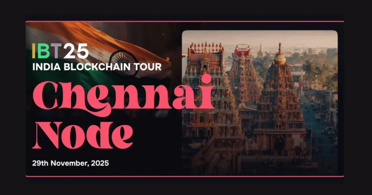  India Blockchain Tour Chennai Node, Blockchain Events