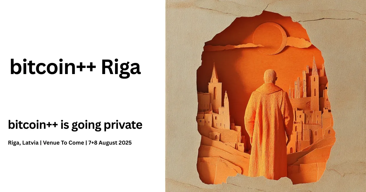 Bitcoin++ Riga 2025, Bitcoin Events 2025