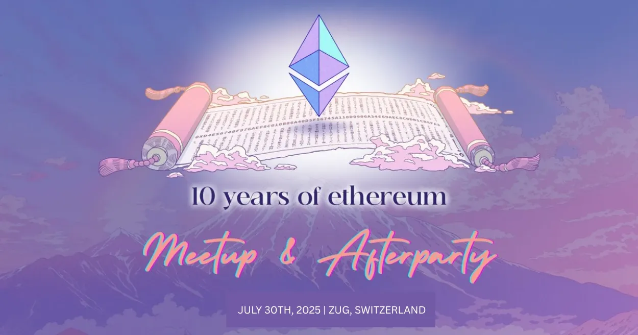 Ethereum 10Y Anniversary Zug