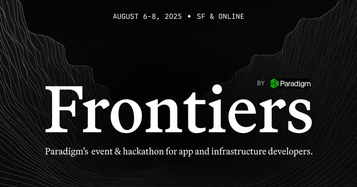 Paradigm Frontiers 2025, Crypto Events