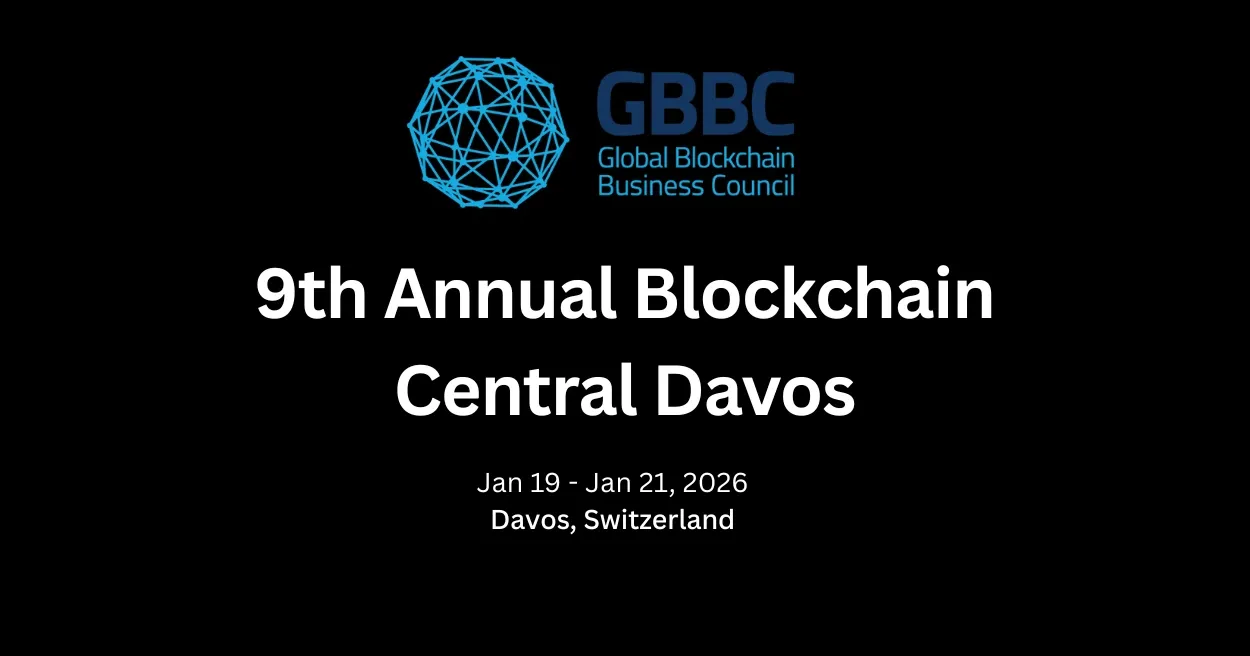  9th Annual Blockchain Central Davos, Blockchain Events