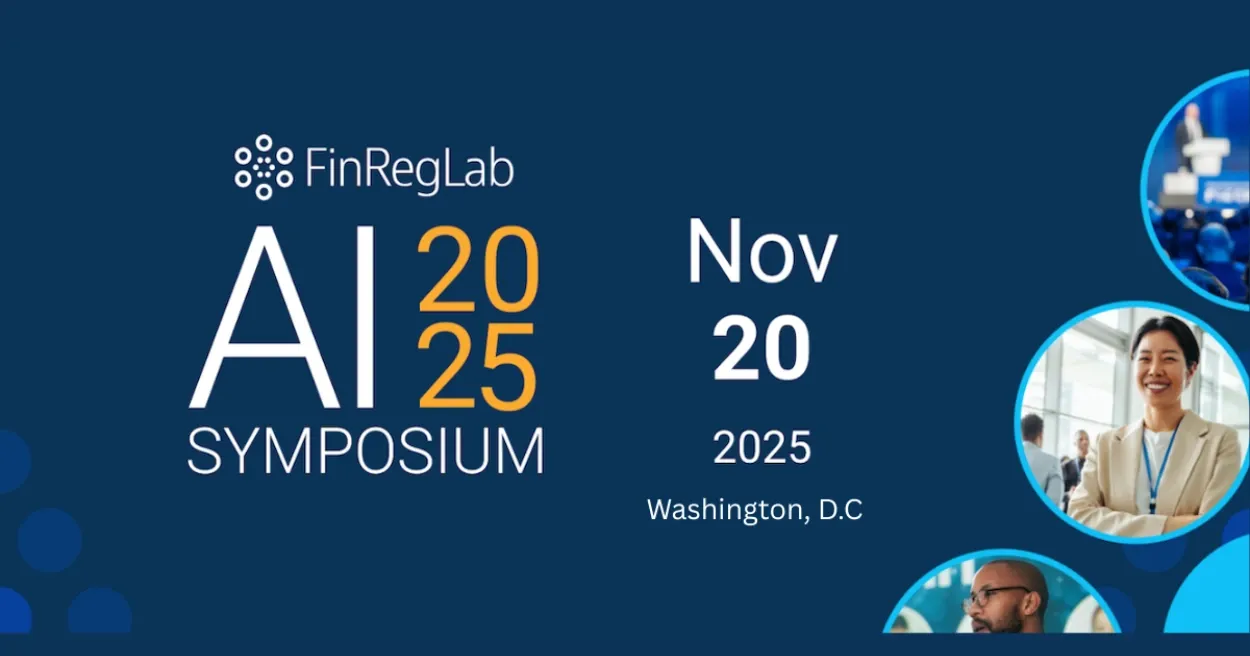 FinRegLab AI Symposium 2025, Fintech Events