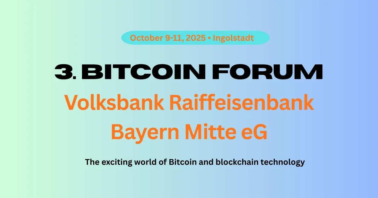 3rd Bitcoin Forum 2025, Bitcoin Events