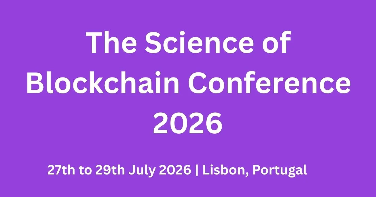 The Science of Blockchain Conference 2026 The Science of Blockchain Conference 2026