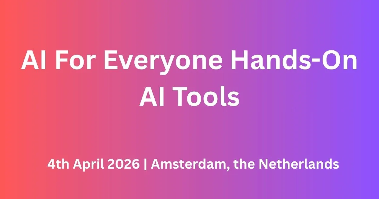 Democratizing Artificial Intelligence: A Practical Guide to Accessible Machine Learning Solutions – Event Poster