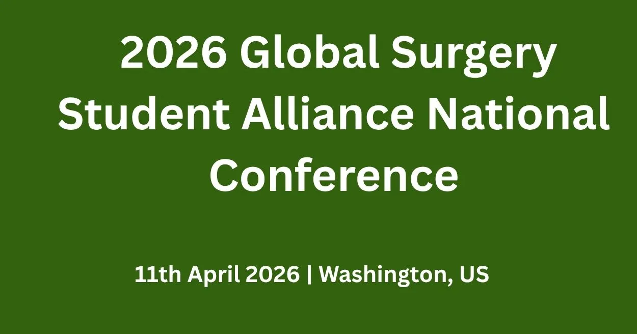 Dieses Jahr findet das internationale Treffen zukünftiger Chirurgen statt – Event Poster