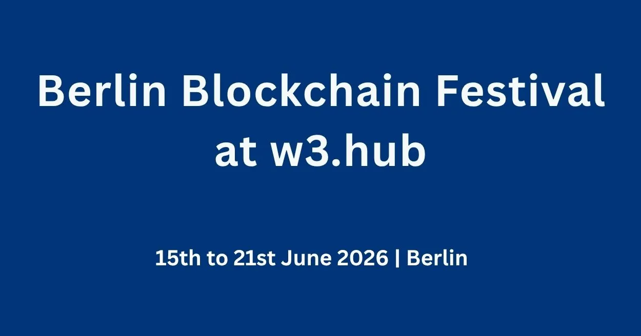 Berlin Blockchain Festival Berlin Blockchain Festival