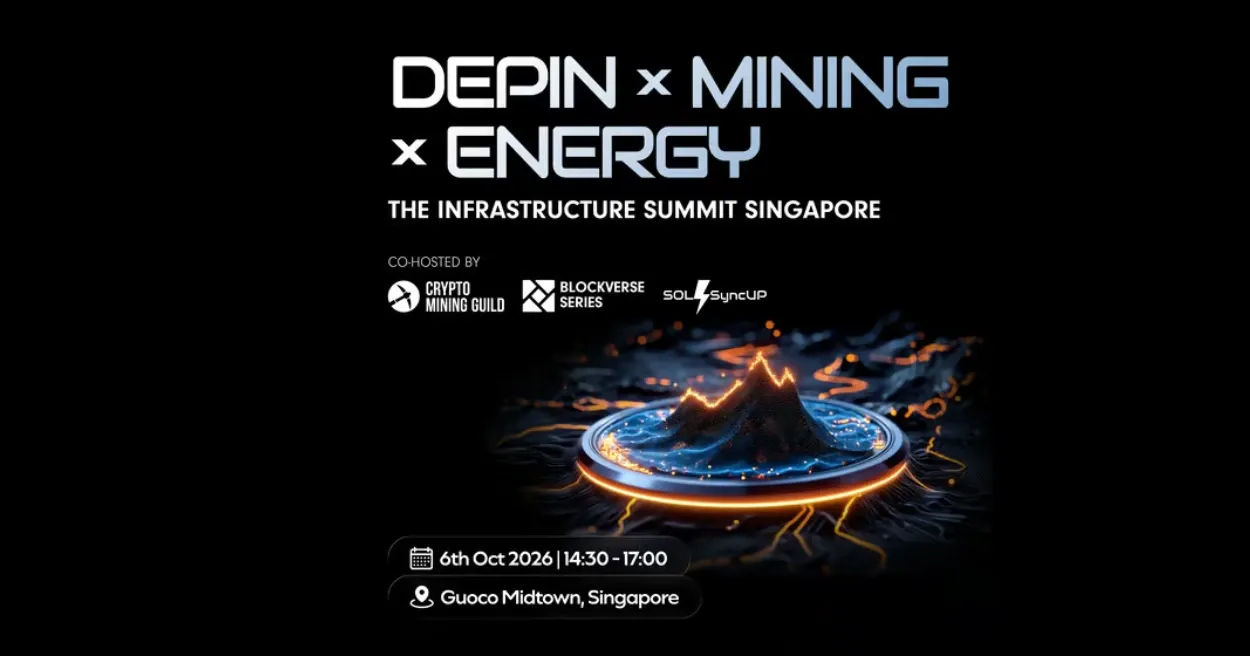 DePIN X Mining X Energy The Infrastructure Summit Singapore DePIN X Mining X Energy The Infrastructure Summit Singapore