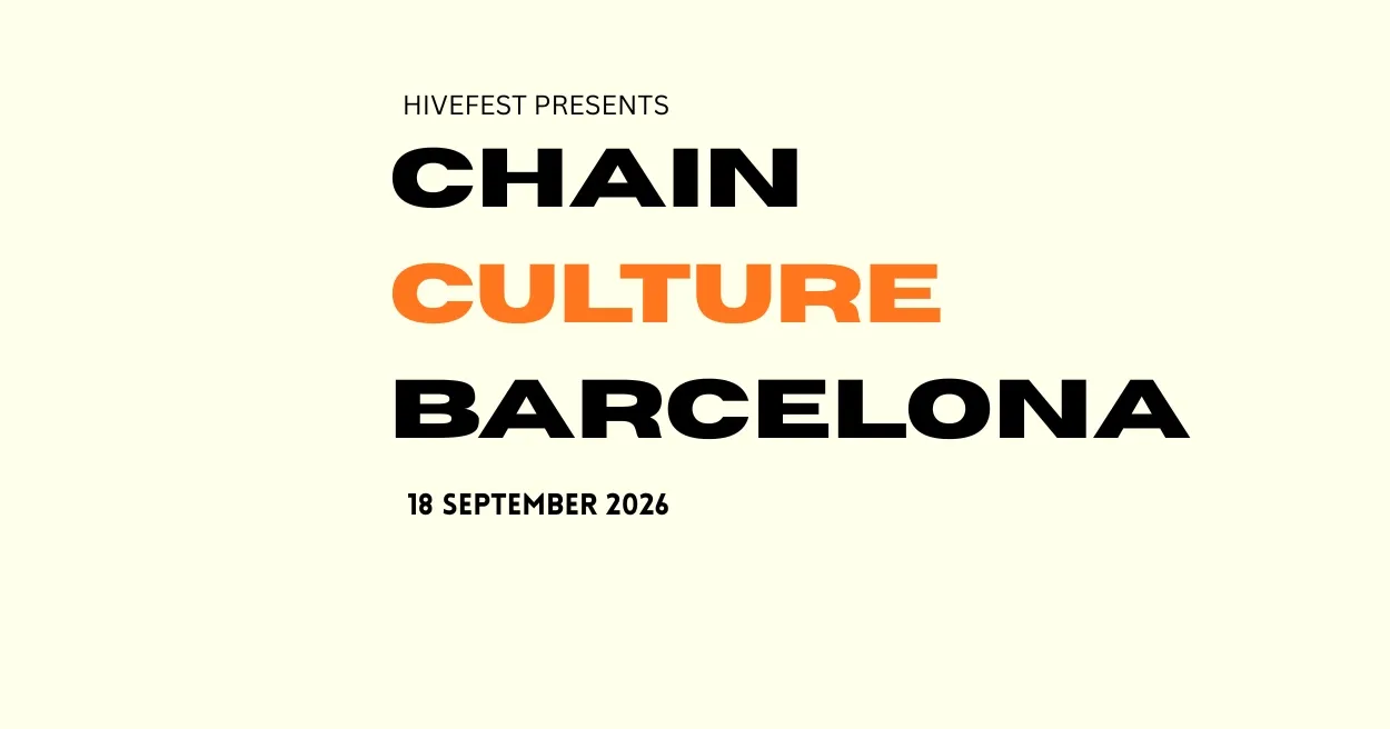 ChainCulture Barcelona 2026 ChainCulture Barcelona 2026