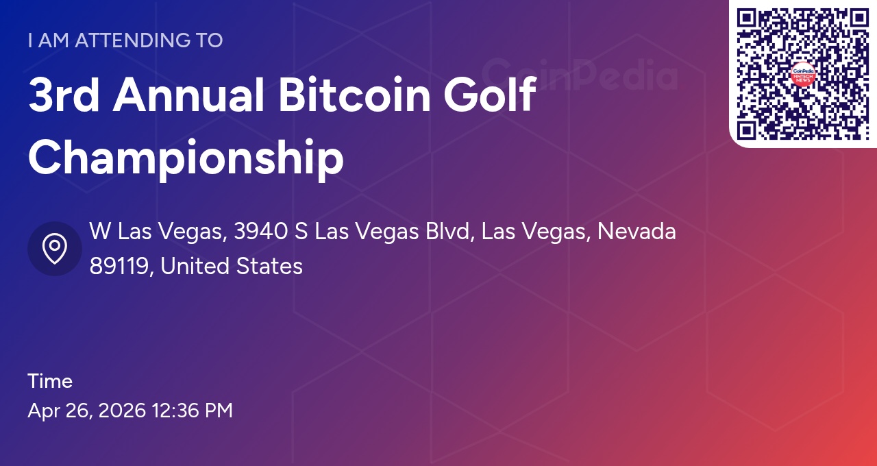 3RD ANNUAL BITCOIN GOLF CHAMPIONSHIP | 26TH APRIL 2026 | USA
