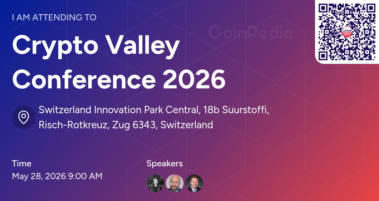 CRYPTO VALLEY CONFERENCE 2026 | 28-29 MAY 26 | SWITZERLAND