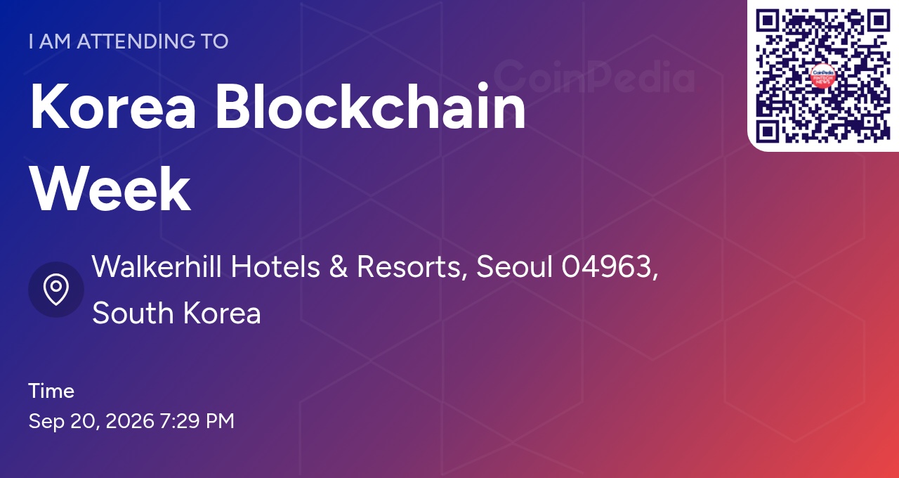 KOREA BLOCKCHAIN WEEK | 20TH SEP 2026 | SOUTH KOREA