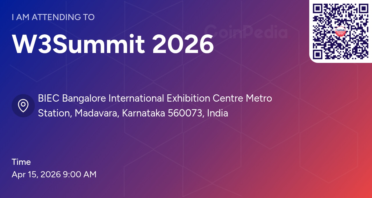 W3SUMMIT 2026 | 15TH-17TH APRIL 26 | INDIA