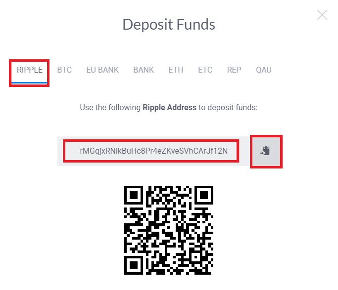 Deposit-funds