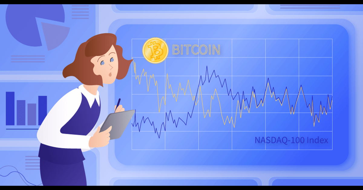 bitcoin and nasdaq