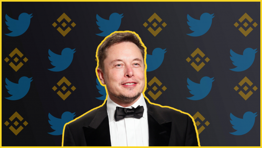Binance to Invest $500 Million With Elon Musk in Twitter Takeover